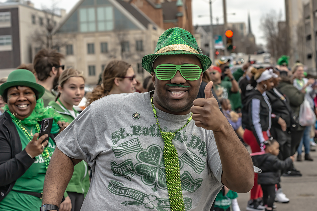 the 57th Annual Shamrock Club of Wisconsin St. Patrick's Day Parade